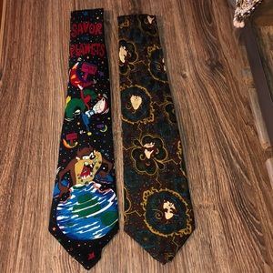 Vintage Looney Tunes Mania ties